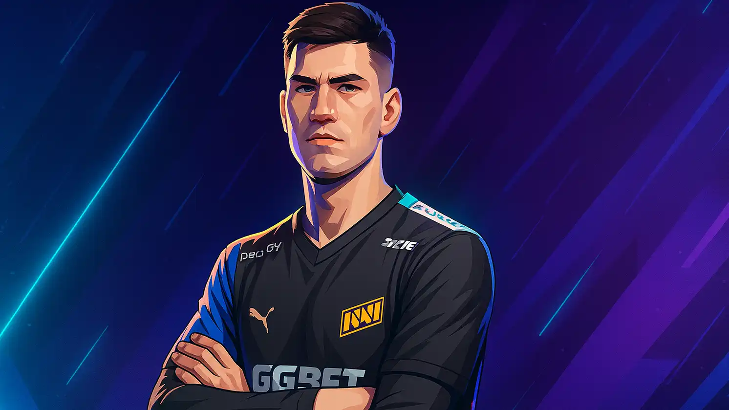 b1t reacts as NAVI qualify 3–0 for Stage 3 of StarLadder Budapest Major 2025